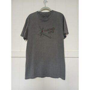 Vintage Paul Frank Mechanical Guitar Graphic T Shirt Mens M Gray Short Sleeve